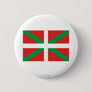 País Vasco (Euskadi) flag Button