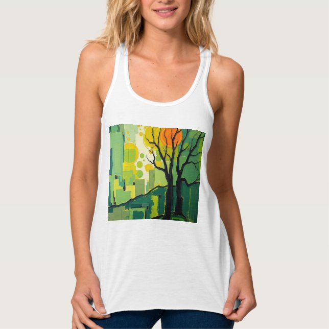 Paisagem Tank Top (Front)