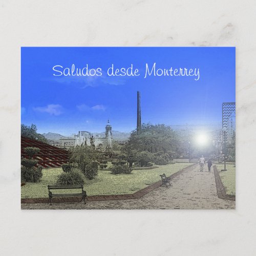 Paisaje Monterrey Postcard