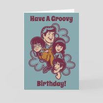 Paisely Flower Scooby-Doo and the Gang Card