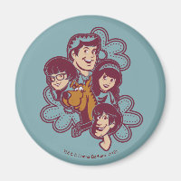 Paisely Flower Scooby-Doo and the Gang