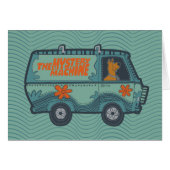 Paisely Scooby-Doo Driving Mystery Machine (Front Horizontal)