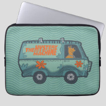 Paisely Scooby-Doo Driving Mystery Machine Laptop Sleeve