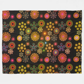 Paisley 5 fleece blanket