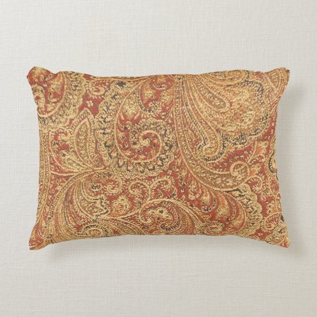 Paisley Accent Pillow (Front)