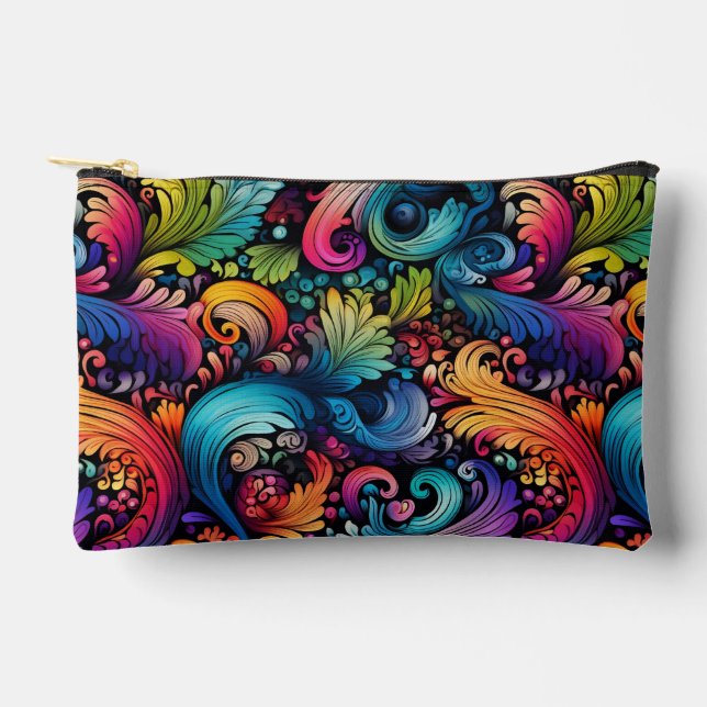 Paisley  accessory pouch (Front)