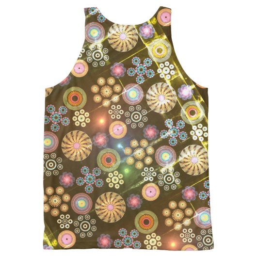 Paisley All-Over-Print Tank Top (Back)