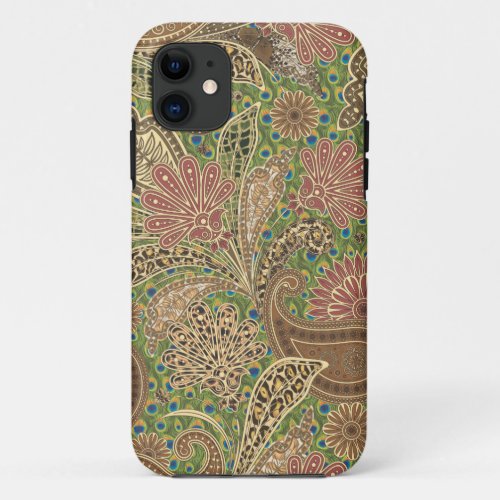 Paisley Animal Print iPhone 11 Case