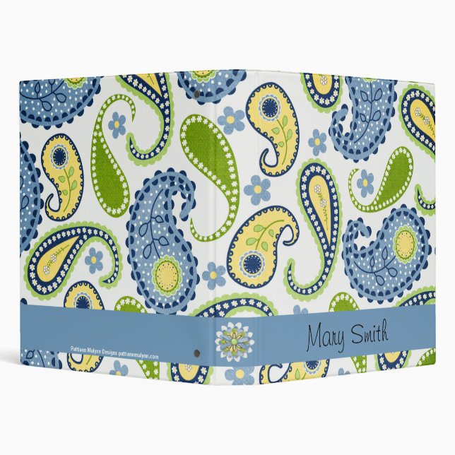 Paisley Avery Binder (Background)