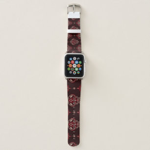 Paisley Bandana: Boho Vintage Print. Apple Watch Band