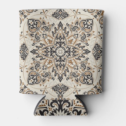 Paisley Bandana Print Silk Design Can Cooler