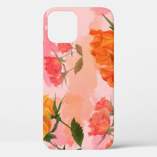 Paisley bandana print, silk scarf design. iPhone 12 case