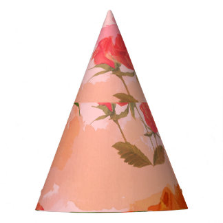 Paisley bandana print, silk scarf design. party hat