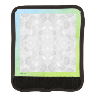 Paisley Blue Bible Verse Psalm 121:8 Luggage Handle Wrap