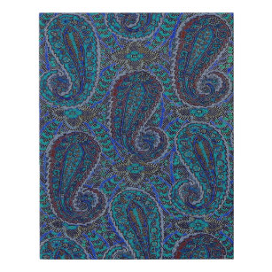 Canvas Print Indian paisley pattern 