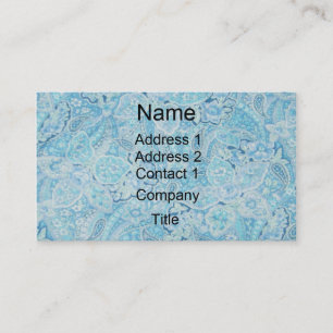 Paisley Blues Business Card