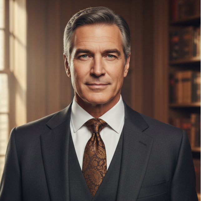 Paisley Brown Texture  Neck Tie (Creator Uploaded)