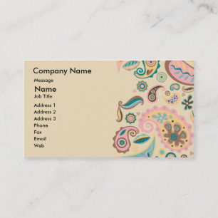 Paisley Business Card