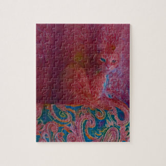 Paisley Cat Puzzle