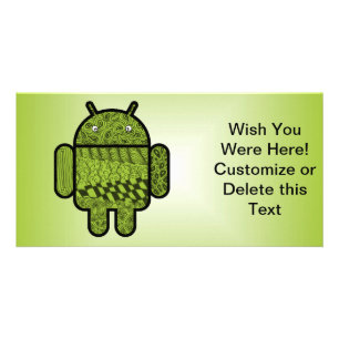 Paisley Character for the Android™ Robot Card