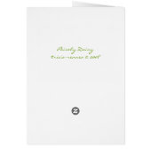 Paisley Daisy Cards (Back)