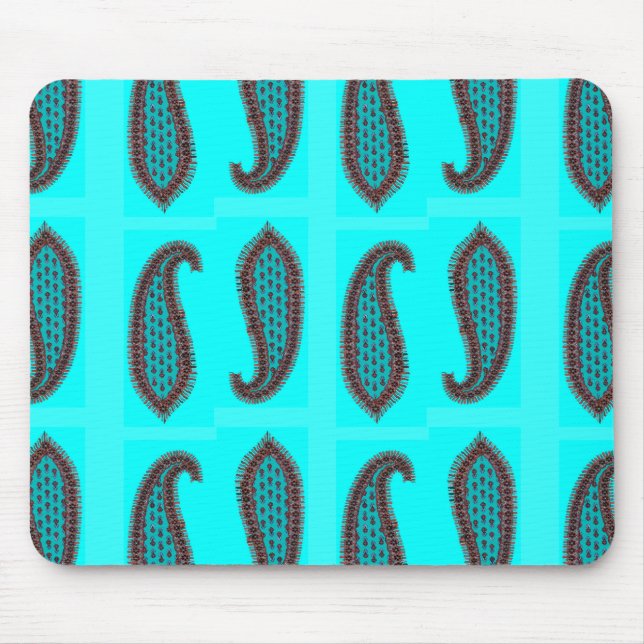 Paisley Design #8 at SusieJayne Mouse Pad (Front)