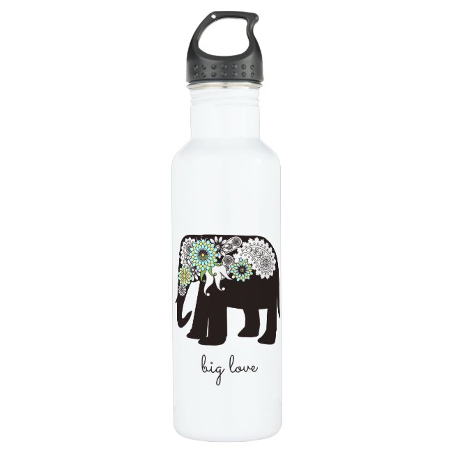 Paisley Elephant Love Girly Cute Personalized