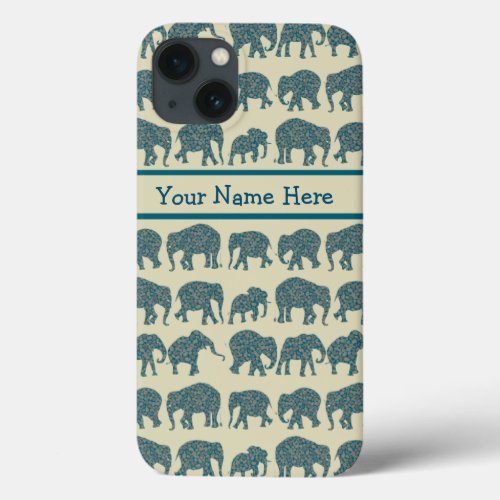Paisley Elephants Beige iPhone 6 Xtreme Case