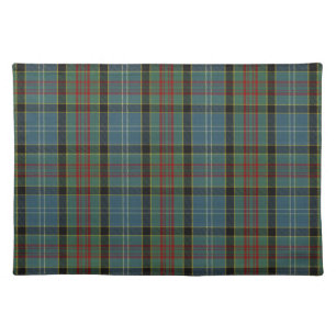 Paisley Family and Region Tartan Plaid Pattern Cloth Placemat