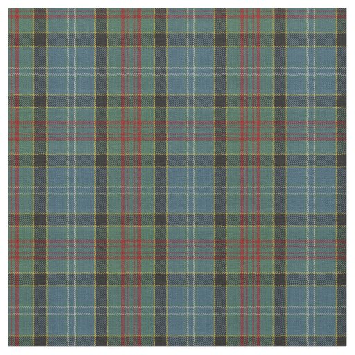 Paisley Family and Region Tartan Plaid Pattern Fabric