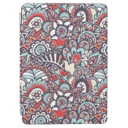 Paisley Floral Doodle Pattern iPad Air Cover