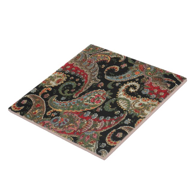 Paisley Fractal Tile (Side)