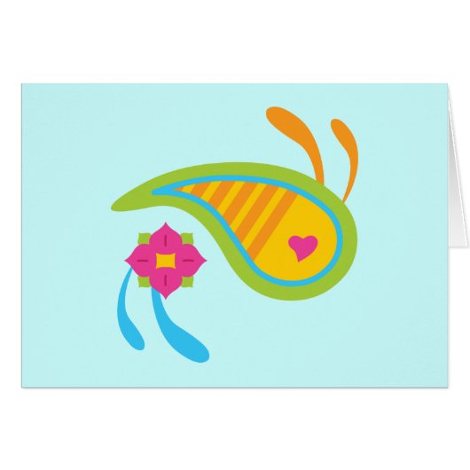 Paisley Fun Cards (Front Horizontal)