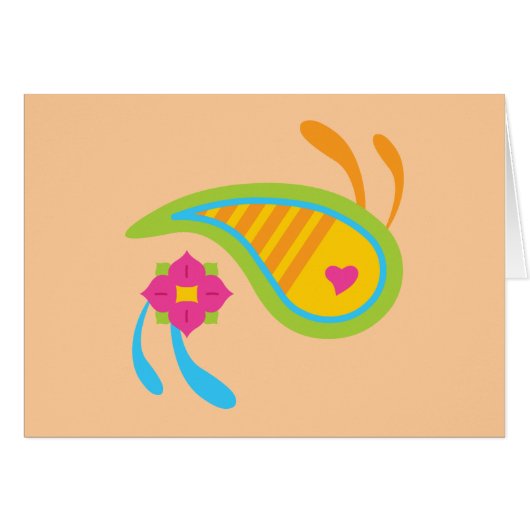 Paisley Fun Cards (Front Horizontal)