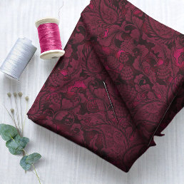 Paisley Garden Floral Burgundy ID750 Fabric