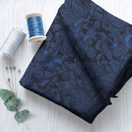 Paisley Garden Floral Navy Blue ID750 Fabric