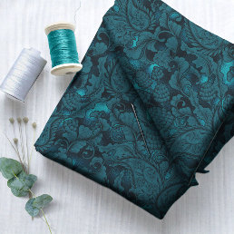 Paisley Garden Floral Teal ID750 Fabric