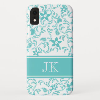 Paisley Garden with Changable Color iPhone XR Case