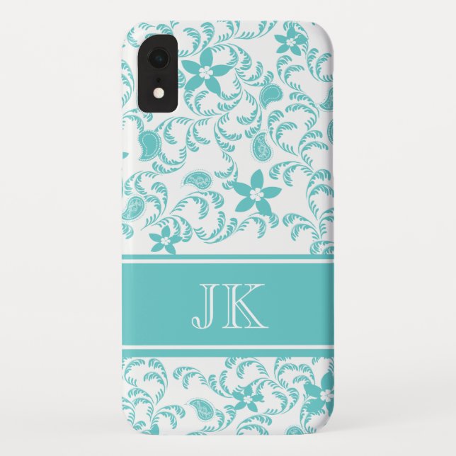 Paisley Garden with Changable Color Case-Mate iPhone Case (Back)