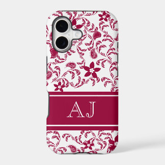 Paisley Garden with Changable Color iPhone 17 Case
