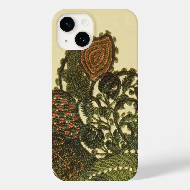 Paisley In Green  Case-Mate iPhone Case (Back)