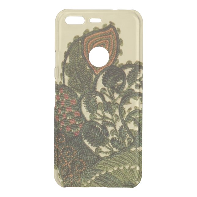 Paisley In Green Uncommon Google Pixel Case (Back)