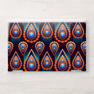 Paisley Like Colorful Jewel Pattern HP Laptop Skin