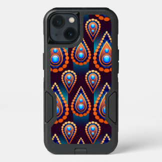 Paisley Like Colorful Jewel Pattern iPhone 13 Case