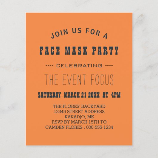 paisley med mask (Back)