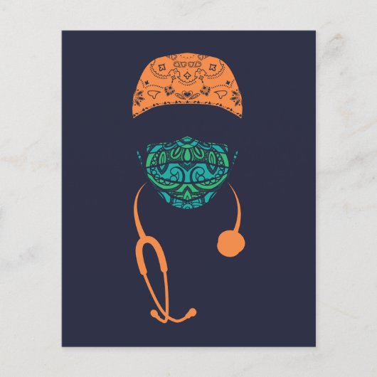 paisley med mask (Front)