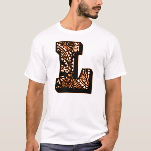 Paisley Monogram _ L T_Shirt