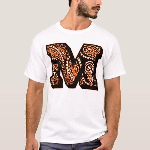 Paisley Monogram _ M T_Shirt