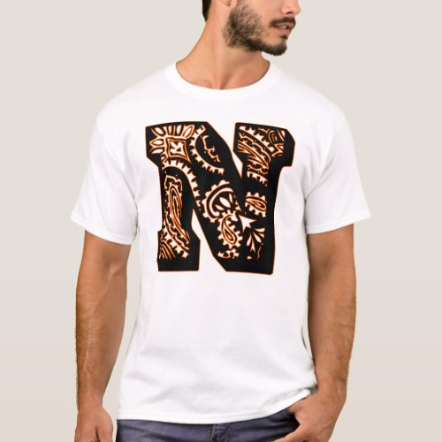 Paisley Monogram _ N T_Shirt