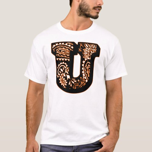 Paisley Monogram _ U T_Shirt